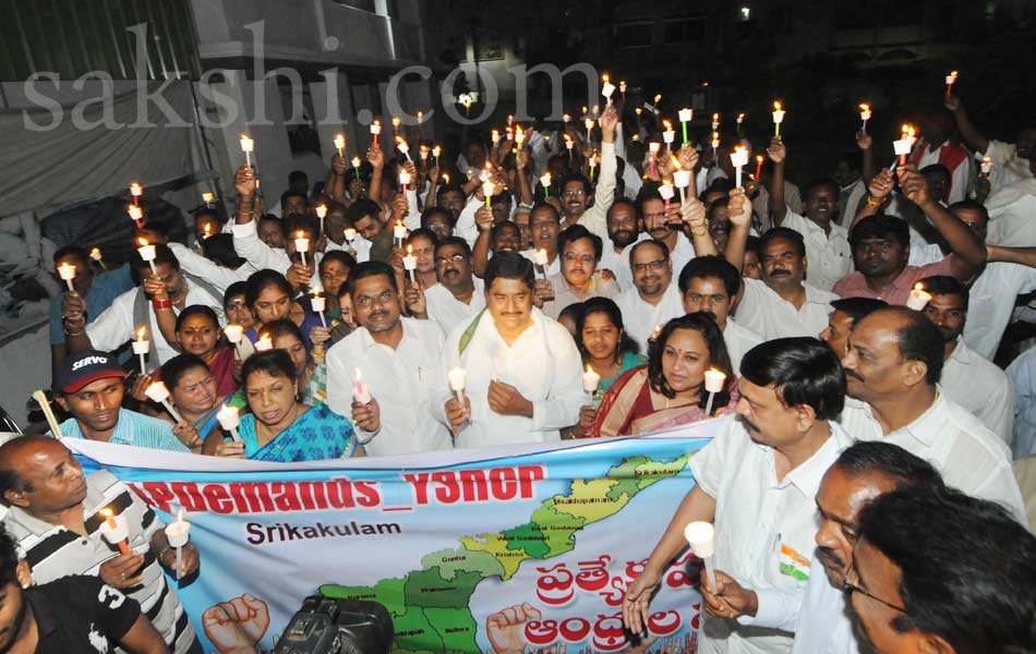 Candle Rally in R K Beach Vizag - Sakshi10