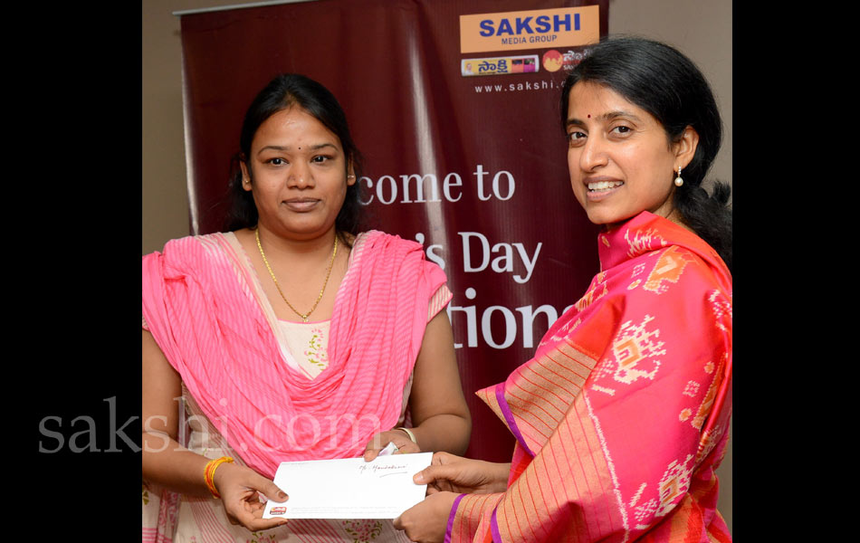 womens day celebration in sakshi journalism school - Sakshi9