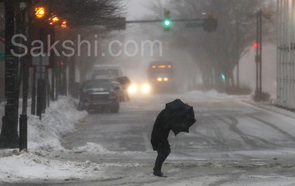 snowstorm in usa - Sakshi28