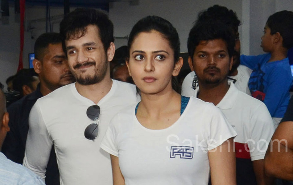 rakul preet singh gym in visakhapatnam - Sakshi12