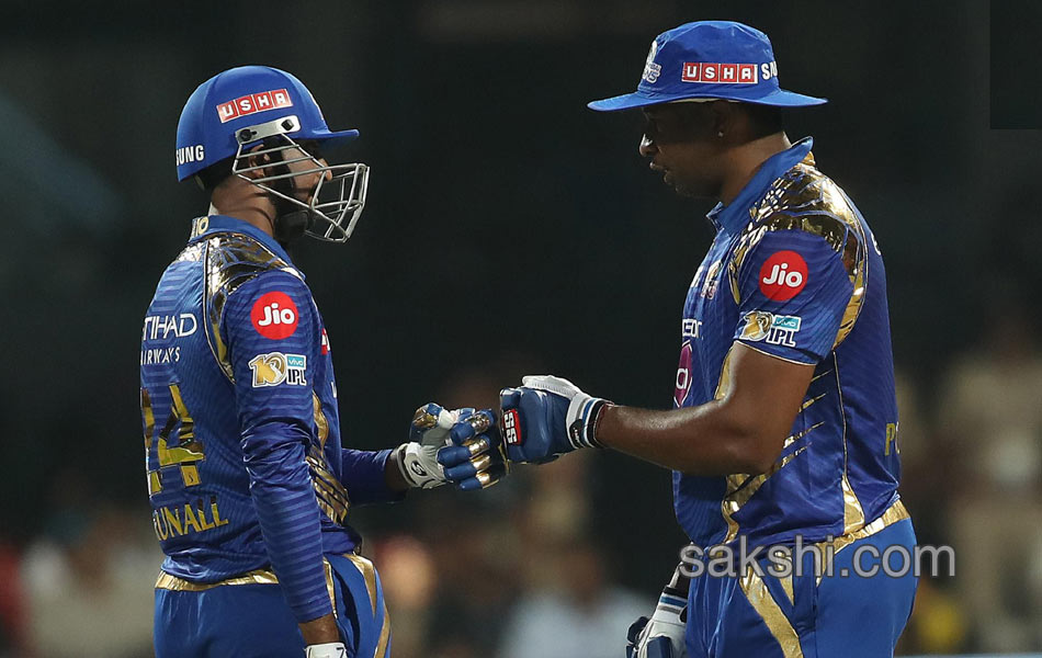 Mumbai Indians beat Royal Challengers Bangalore by 4 wickets5