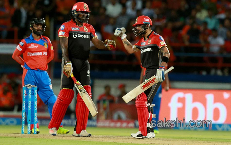 RCB celebrates after win the match during match - Sakshi21