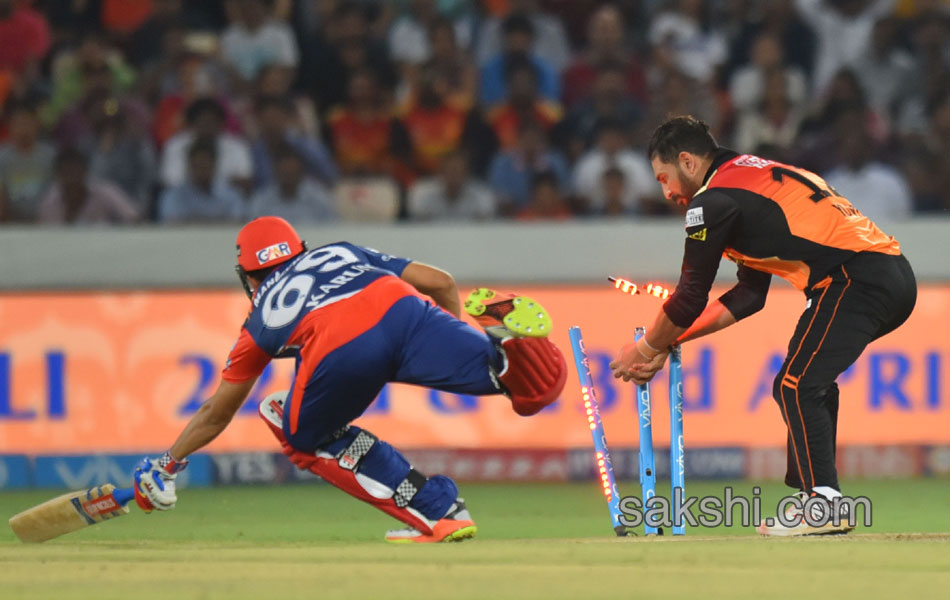 Sunrisers Hyderabad win Delhi Daredevils4