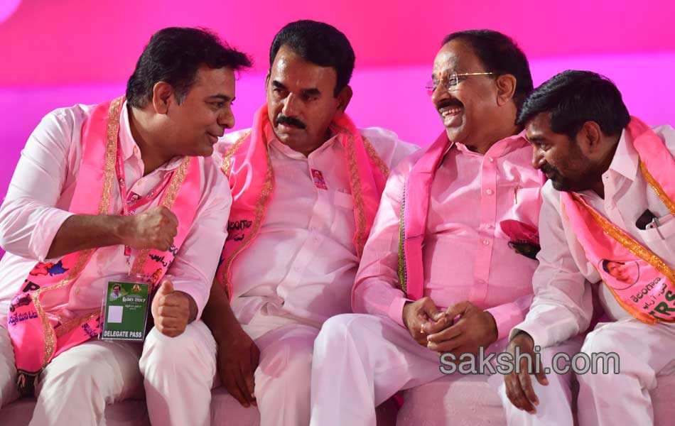 CM KCR send message to party men at TRS plenary - Sakshi20