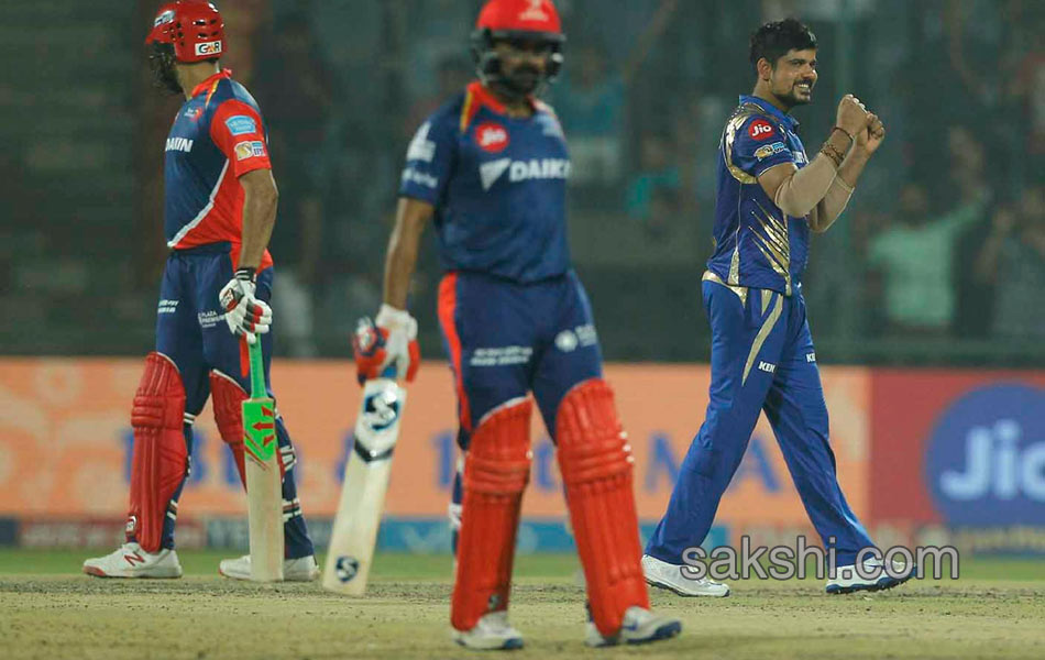 Mumbai Indians win by Delhi Daredevils13