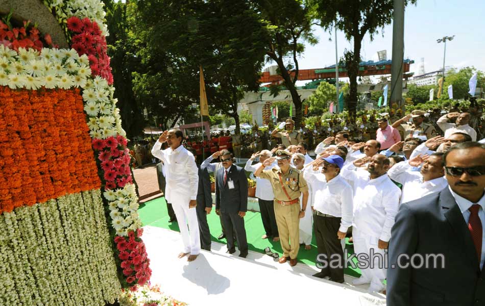 TelanganaFormationDay in hyd - Sakshi1