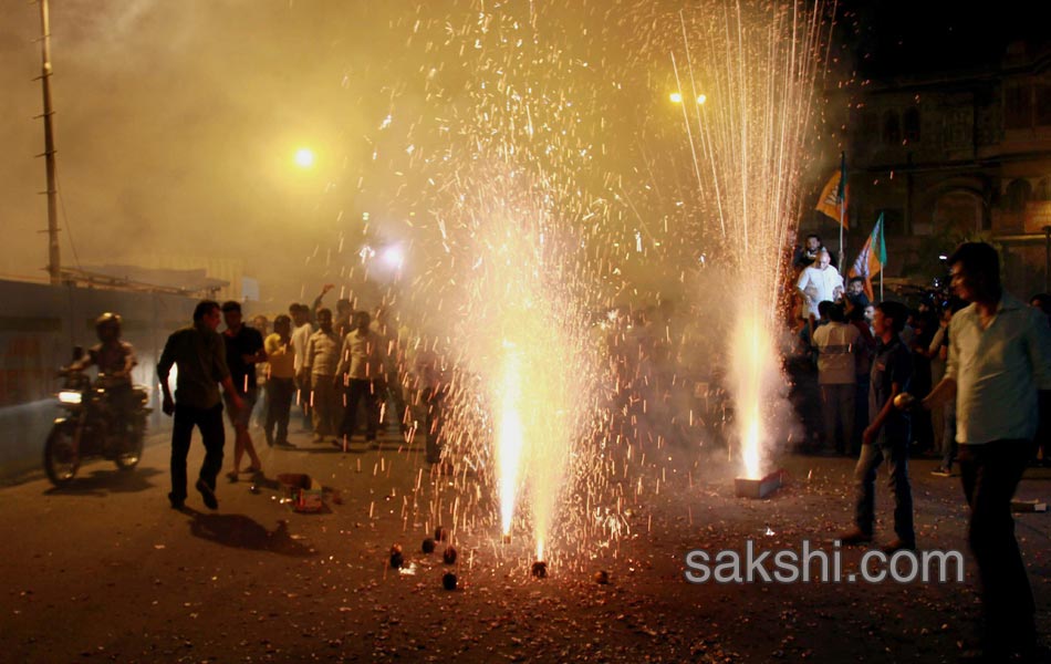 GST Launch President Pranab Mukherjee and PM Modi - Sakshi12