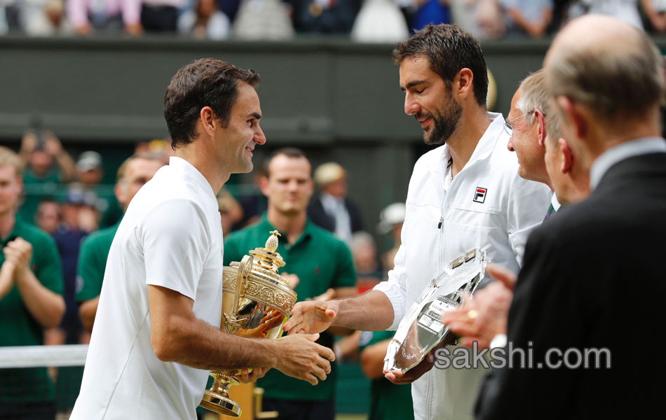 Wimbledon win by Roger Federer5