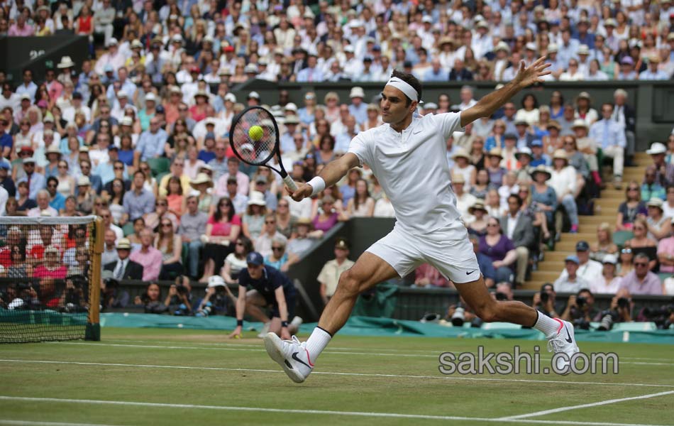 Wimbledon win by Roger Federer17