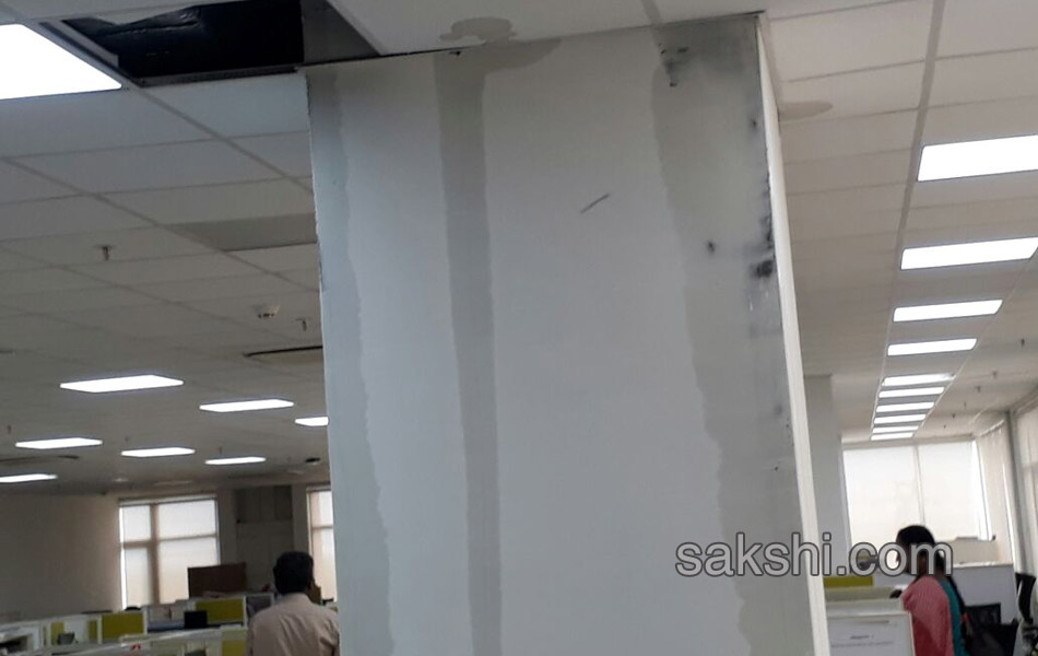 andhrapradesh again rain water leaks in ap secretariat - Sakshi11