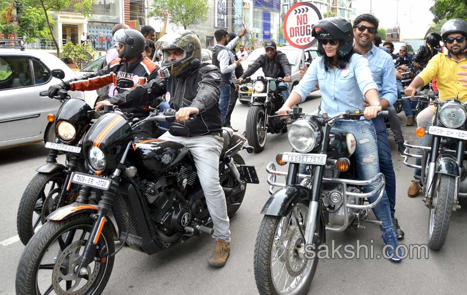 Say no to drugs bikers rally organised in Hyderabad2