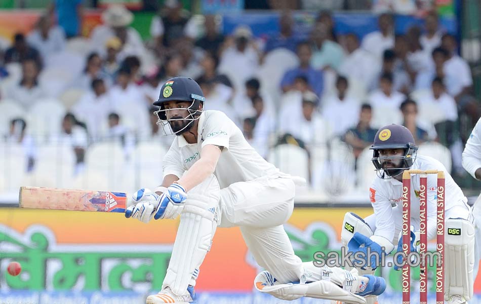 India in the second Test in Colombo13