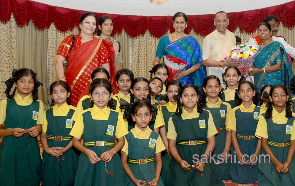 Rakhi celebrations in Rajbhavan6