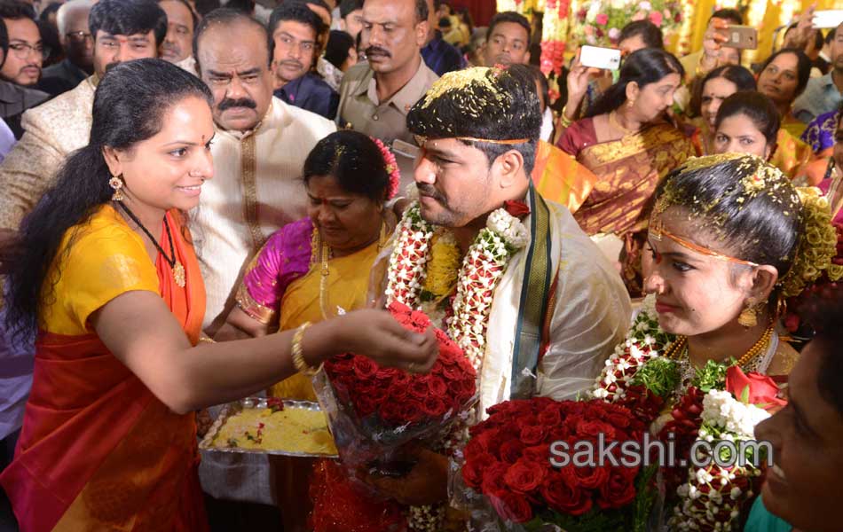 speaker madhusudhana chary son marriage5