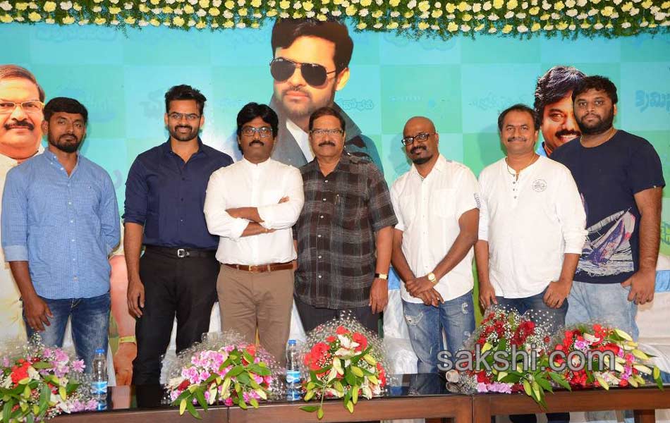 Sai Dharam Tej And Karunakaran Movie Opening9