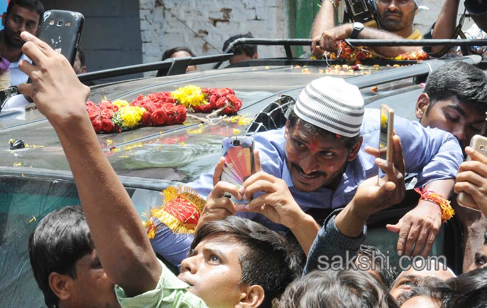 ys jagan mohan reddy road show in nandyal - Sakshi8