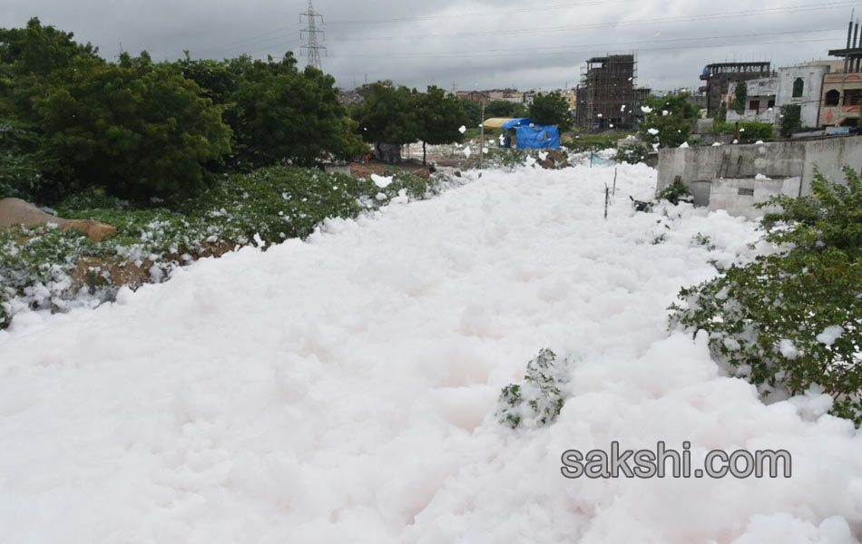 people faced problems with flood water in kukatpally4