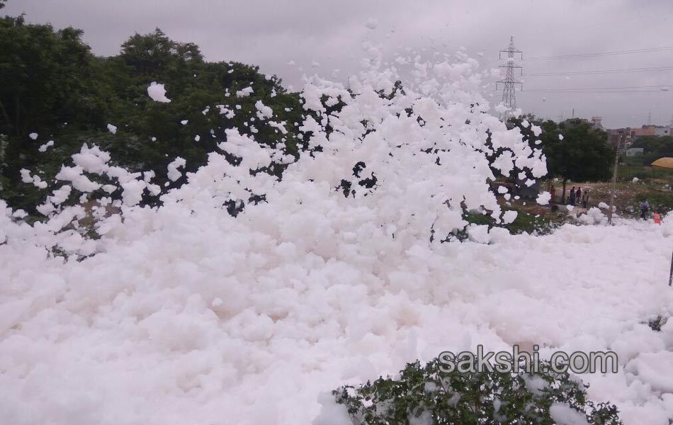 people faced problems with flood water in kukatpally6