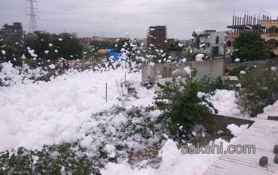 people faced problems with flood water in kukatpally9