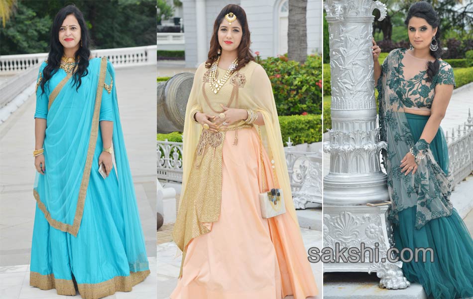 walk for kajal aggarwal in falaknuma palace12