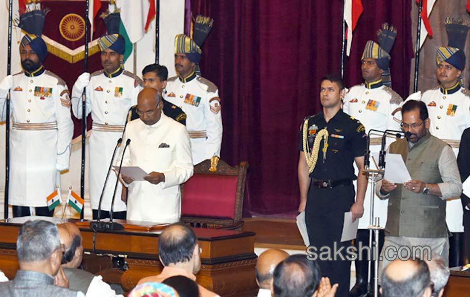 cabinet reshuffle new ministers take oath - Sakshi9