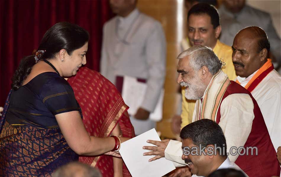 cabinet reshuffle new ministers take oath - Sakshi21