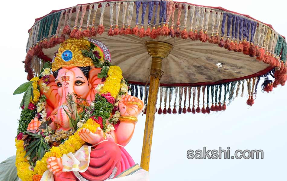 Ganesh immersion festivities in hyderabad35