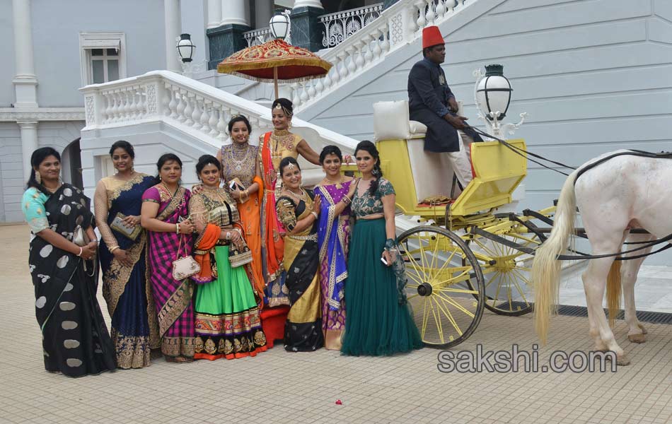 walk for kajal aggarwal in falaknuma palace3