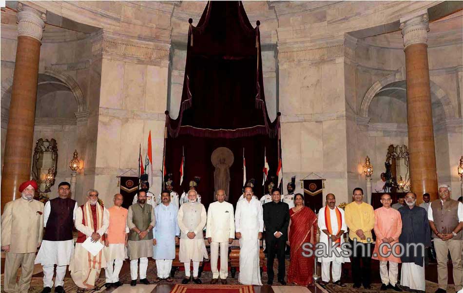 cabinet reshuffle new ministers take oath - Sakshi19