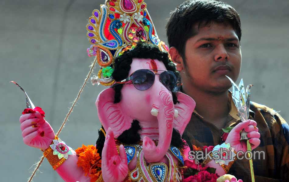 Ganesh immersion festivities in hyderabad19