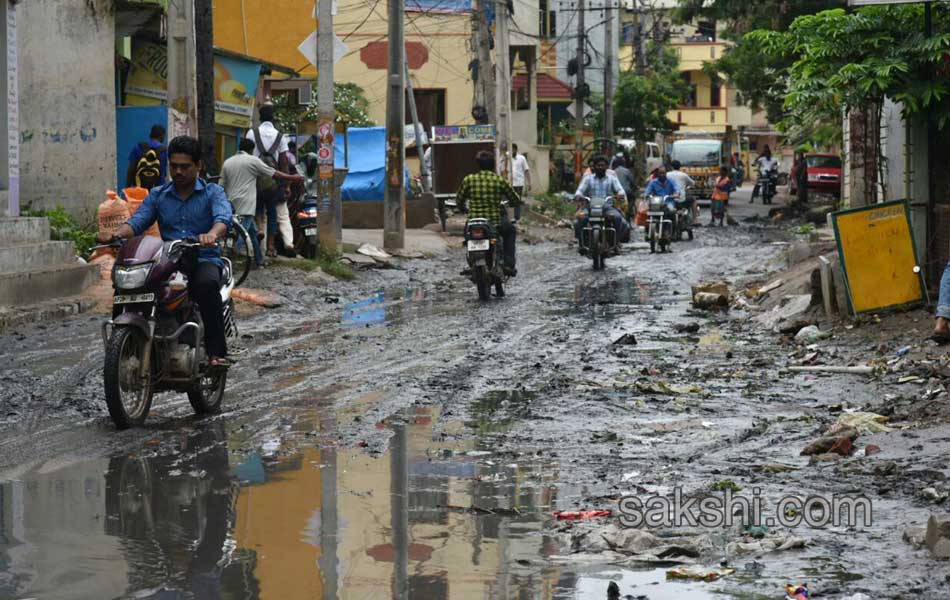 heavy rain hits hyderabad city - Sakshi16