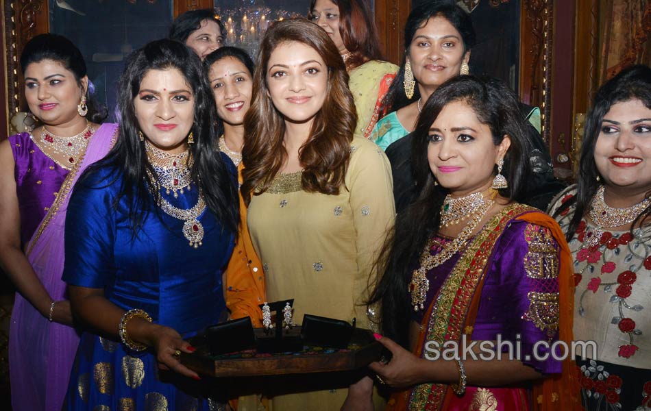 walk for kajal aggarwal in falaknuma palace1