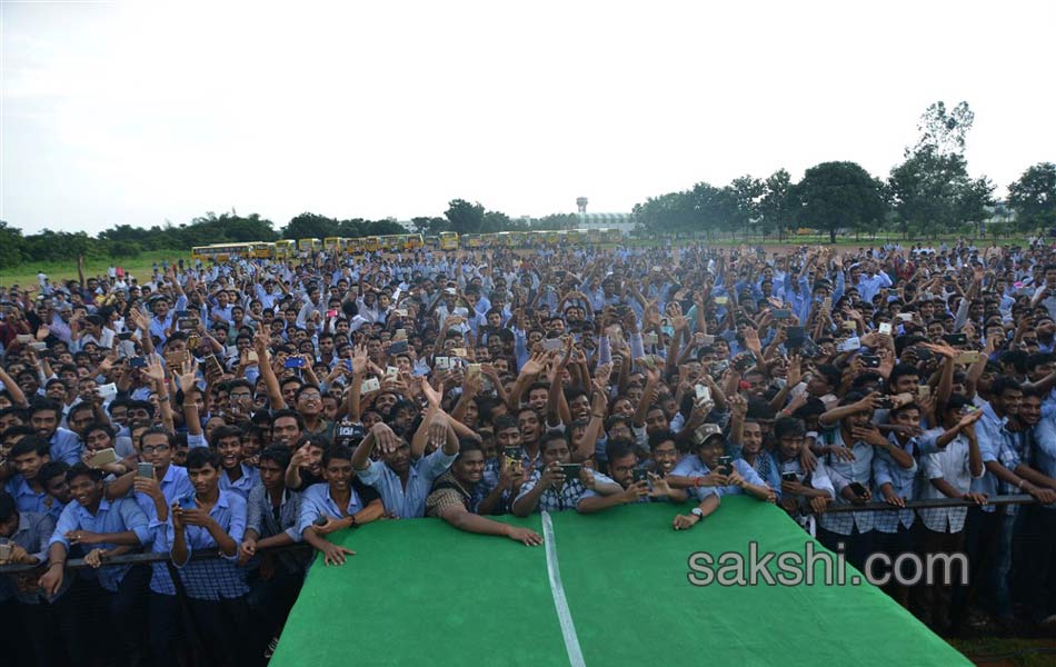 Yuddham Sharanam Team at Rajahmundry GIET College3