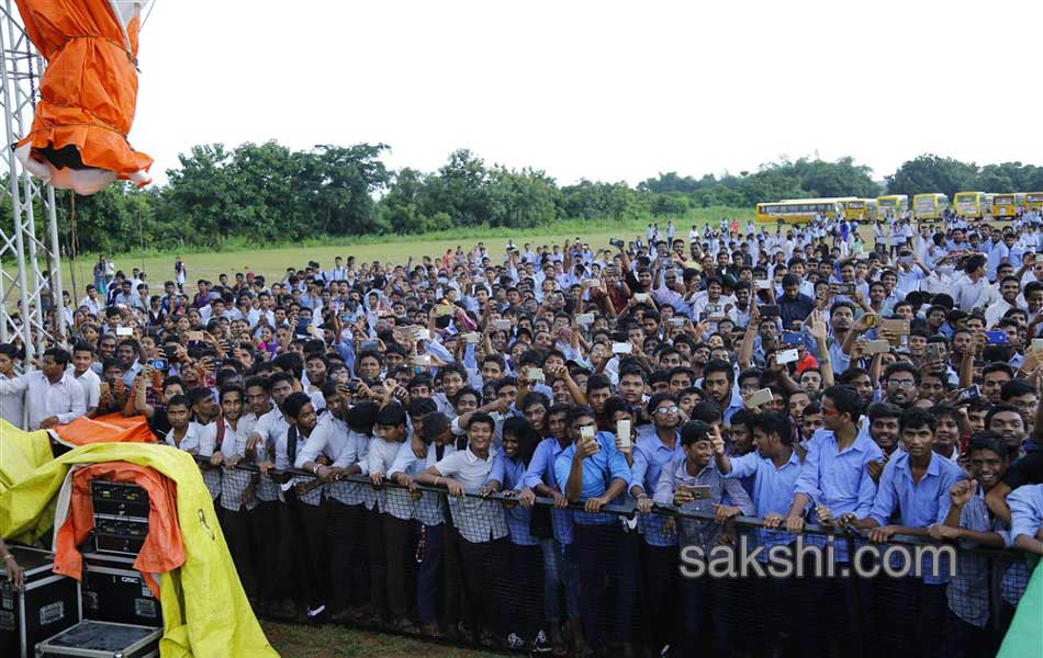 Yuddham Sharanam Team at Rajahmundry GIET College4