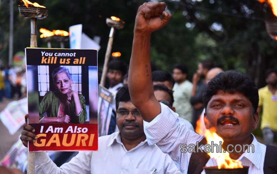 Gauri Lankesh murder Citizens rally for justice11