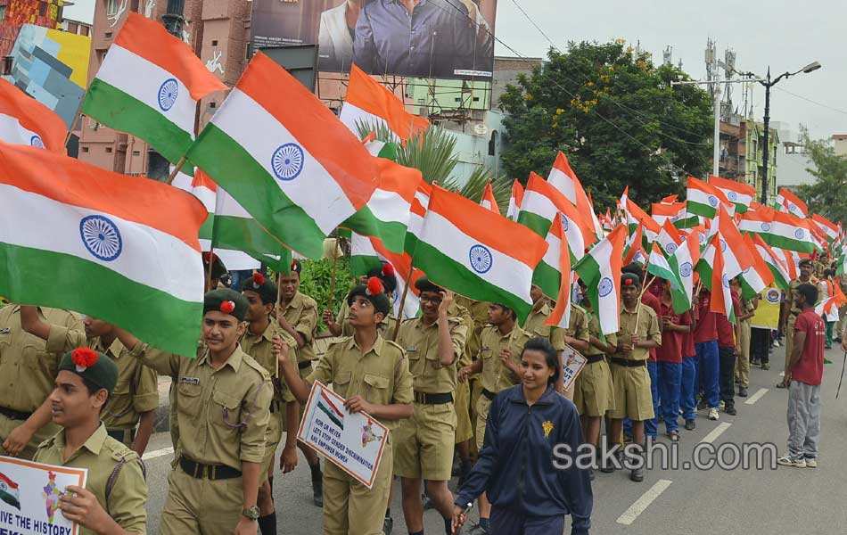 BJP Tiranga Yatra at Peoples Plaza - Sakshi6