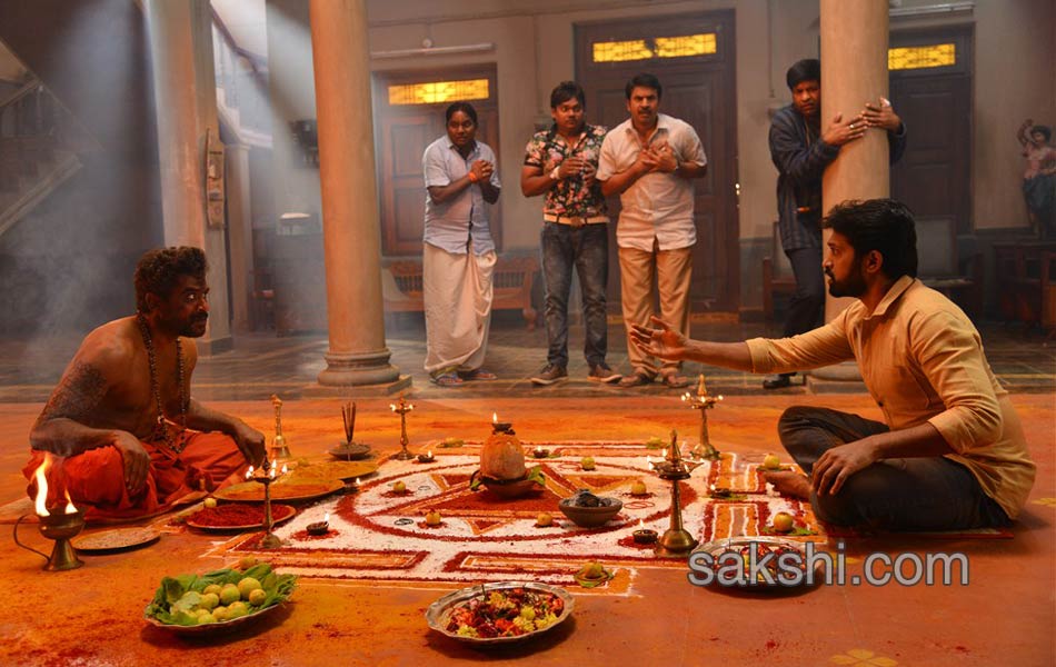 Anando Brahma Movie Working Stills1