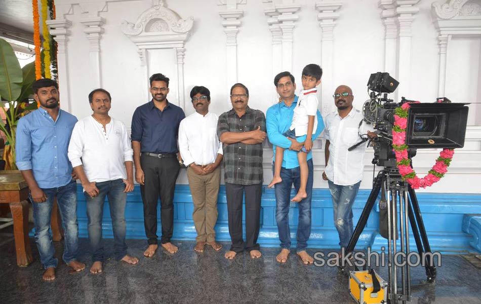 Sai Dharam Tej And Karunakaran Movie Opening14