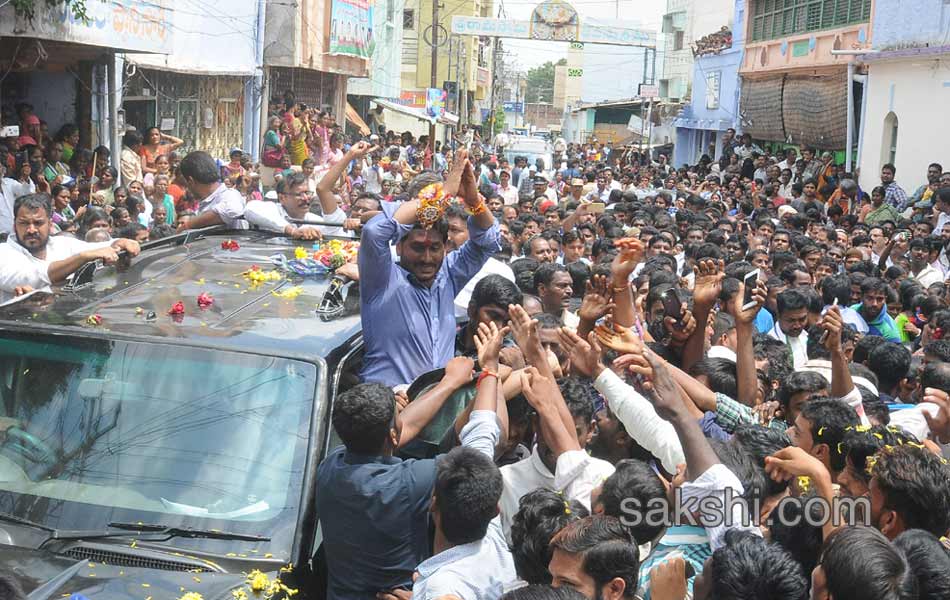 ys jagan mohan reddy road show in nandyal - Sakshi4