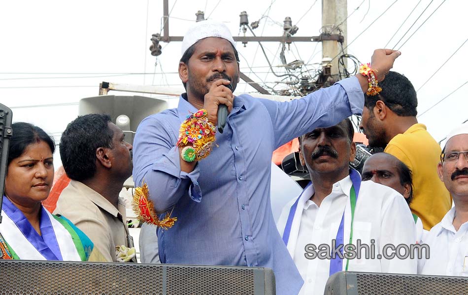 ys jagan mohan reddy road show in nandyal - Sakshi23