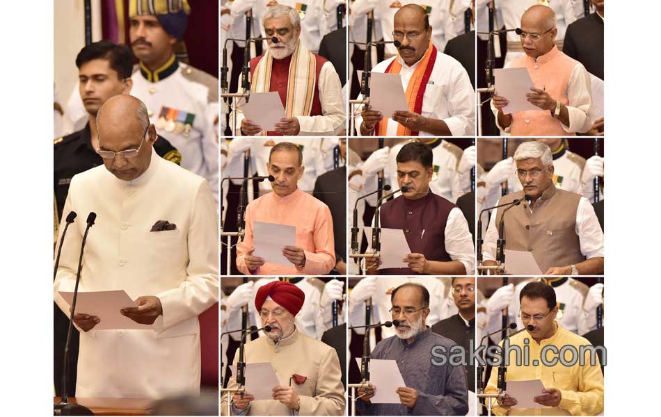 cabinet reshuffle new ministers take oath - Sakshi18