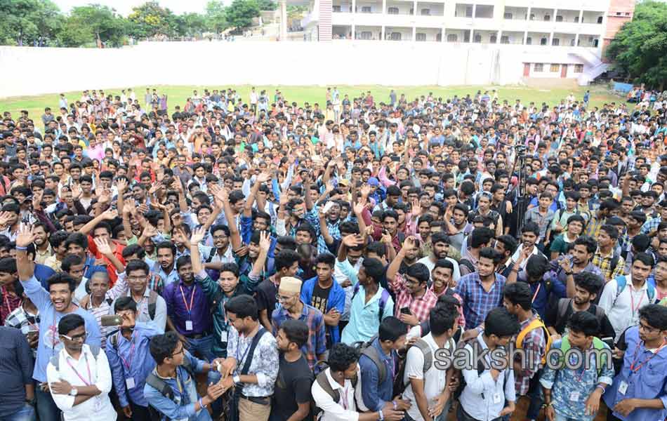 Mahanubhavudu Song Launch at St Marys College8