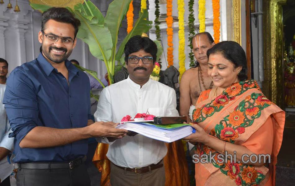 Sai Dharam Tej And Karunakaran Movie Opening5