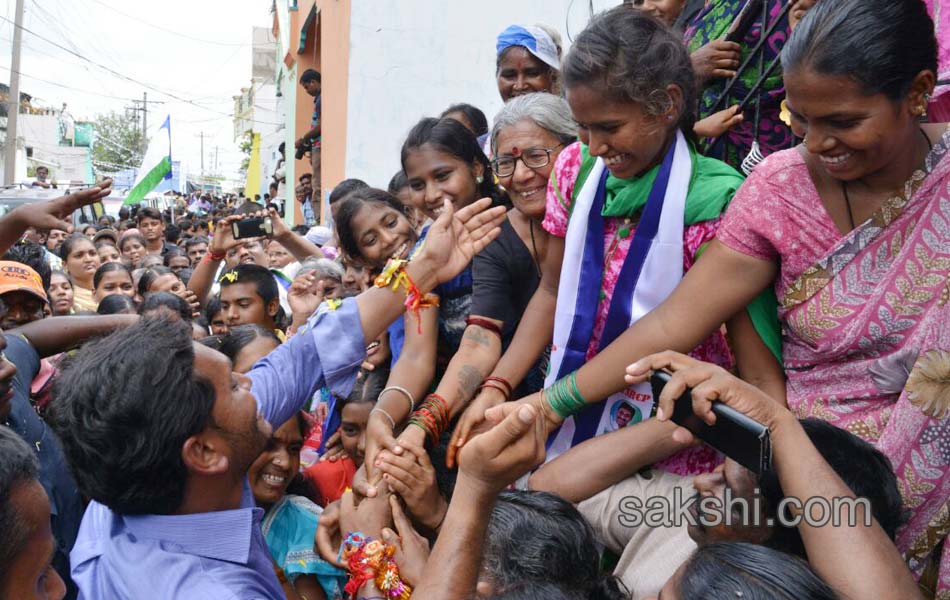 ys jagan mohan reddy road show in nandyal - Sakshi7