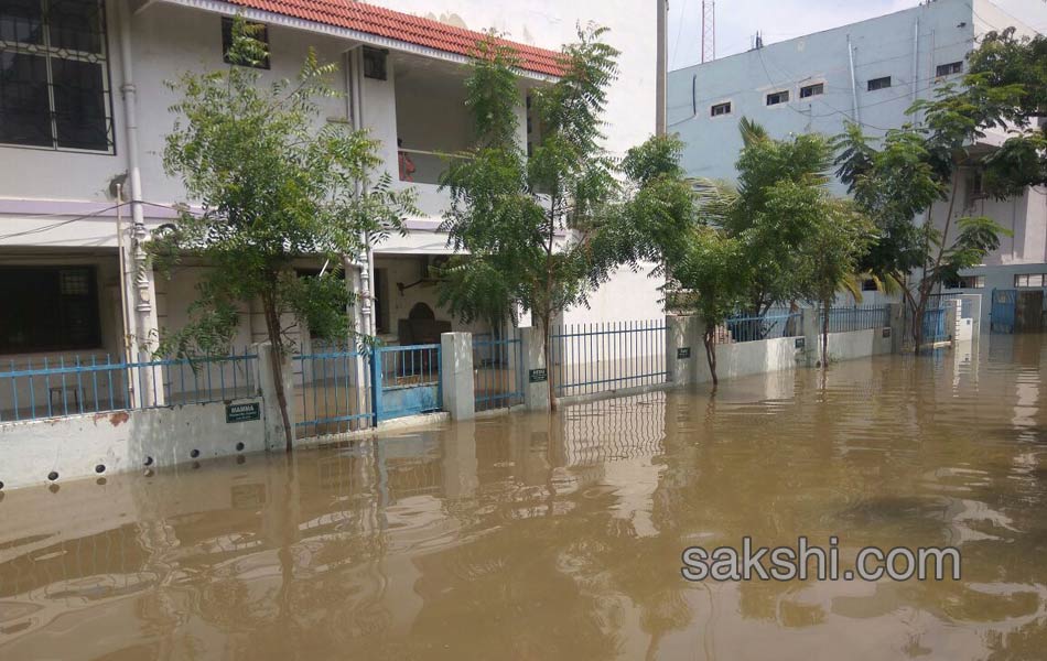 heavy rain hits hyderabad city - Sakshi36