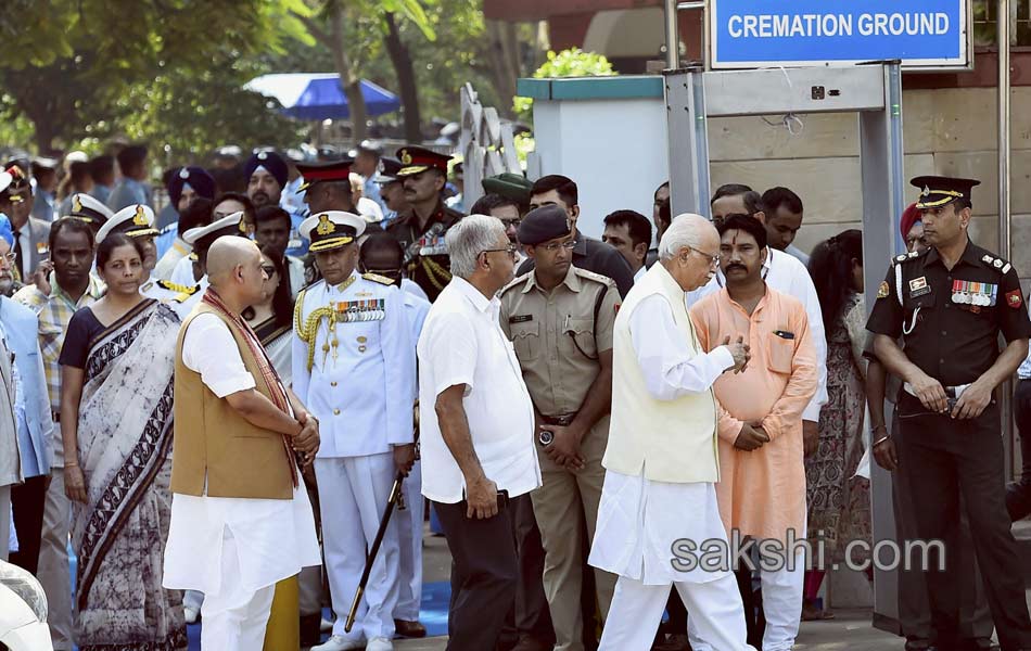 Last rites ceremony of Marshal of Air Force Arjan Singh at Delhis Brar Square4