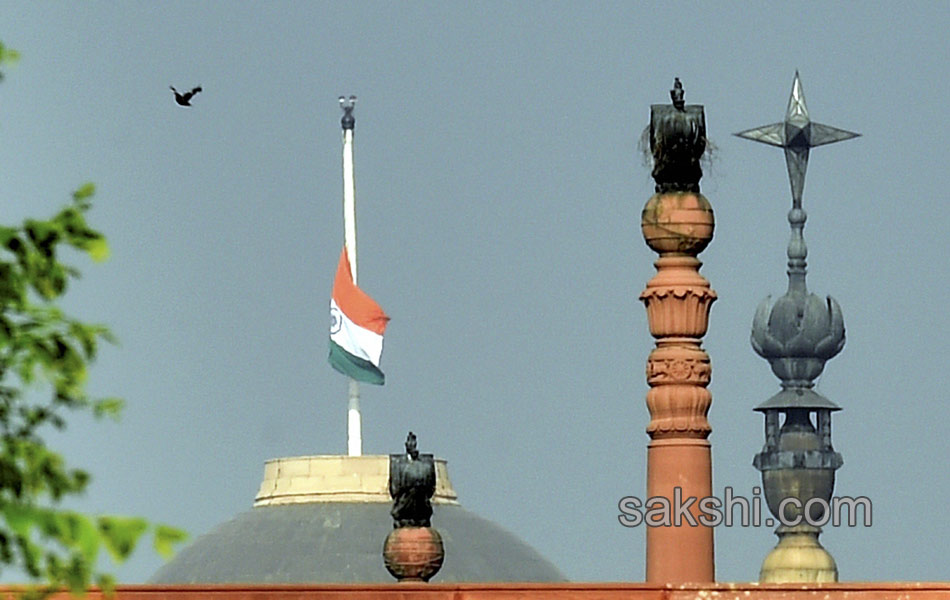 Last rites ceremony of Marshal of Air Force Arjan Singh at Delhis Brar Square12