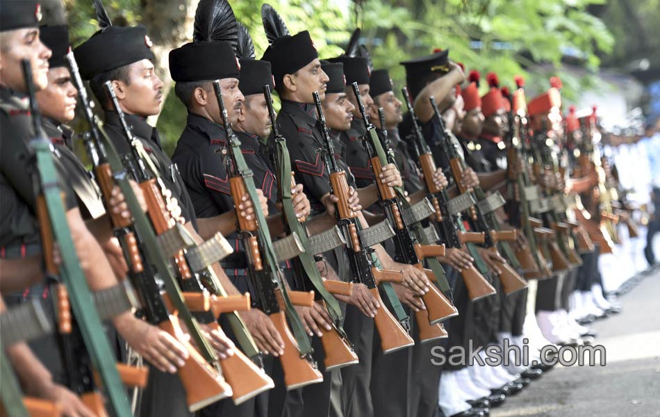 Last rites ceremony of Marshal of Air Force Arjan Singh at Delhis Brar Square11