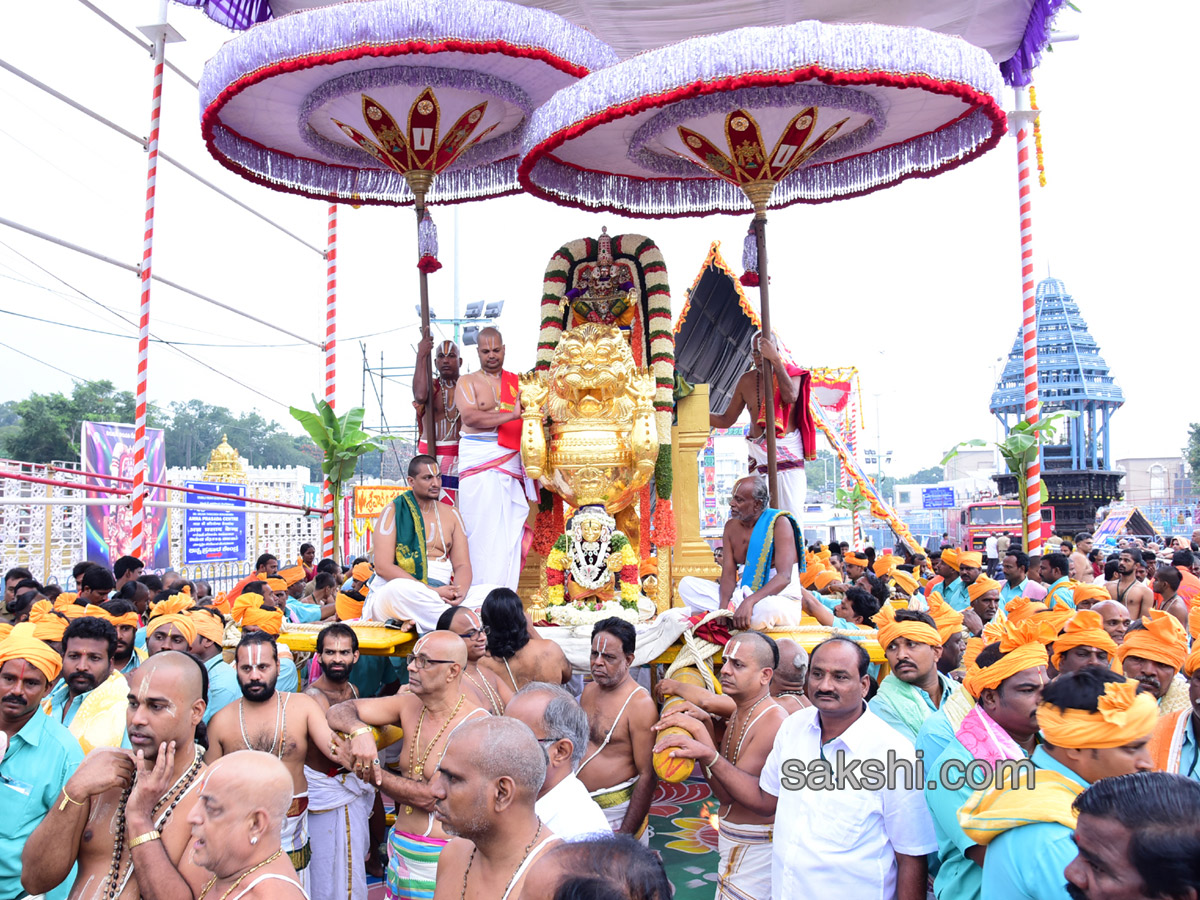 Simha Vahanam 3rd Day of Srivari Brahmotsavam2