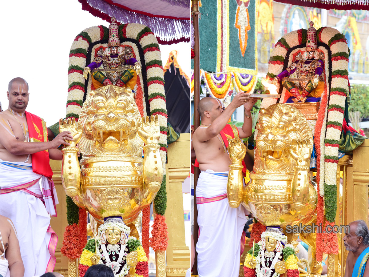 Simha Vahanam 3rd Day of Srivari Brahmotsavam4